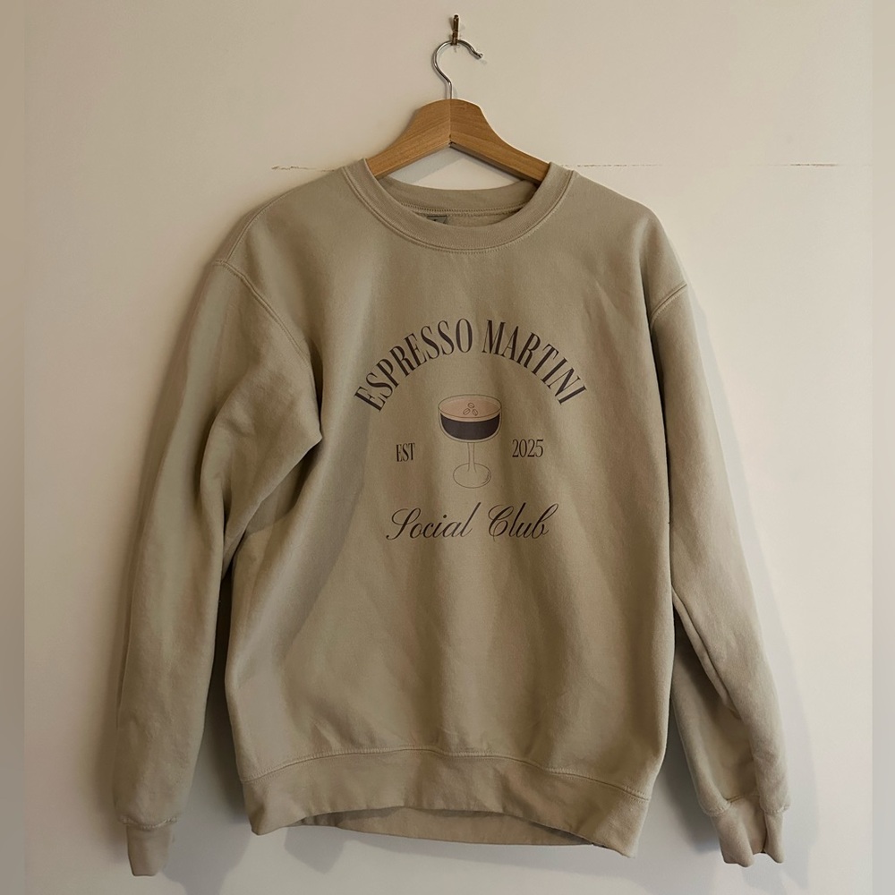 Gildan Espresso Martini Social Club Heavy Blend Crew Neck Sweatshirt